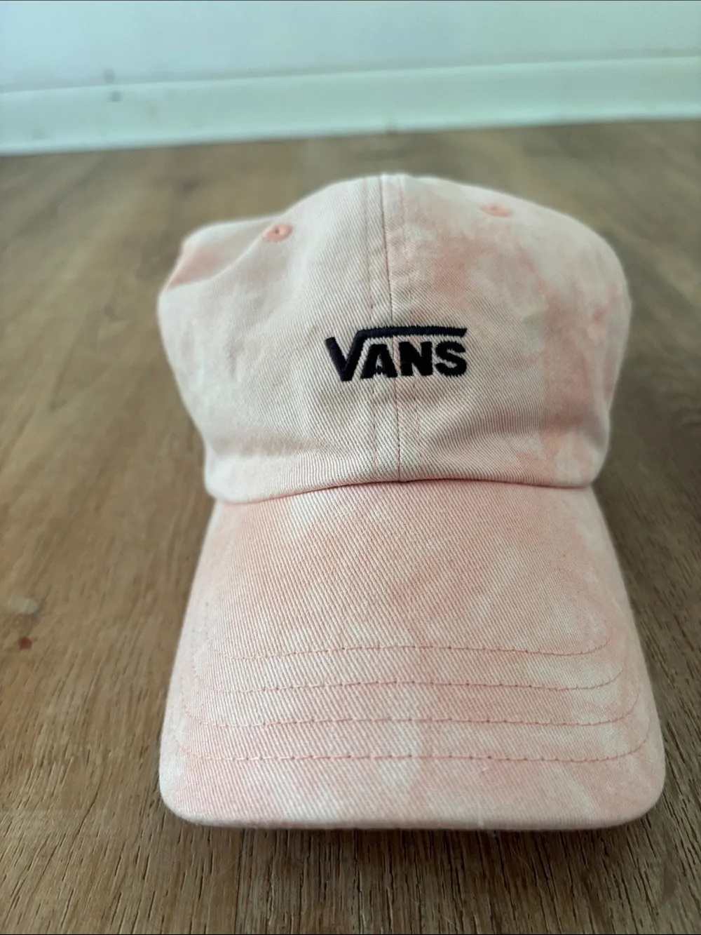 Vans Pastel Pink Tie-Dye Baseball Cap